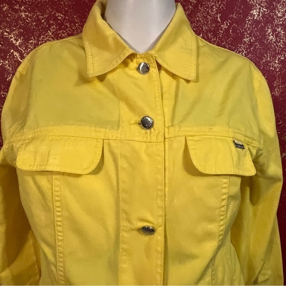 ESCADA SPORT Yellow Light Jacket 40 M - Picture 4 of 12